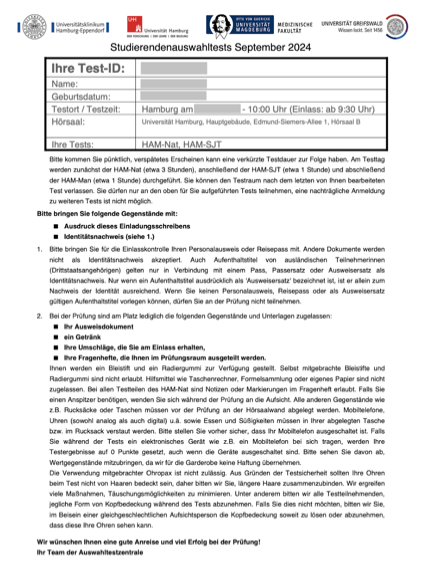 Beispiel Anmeldeformular